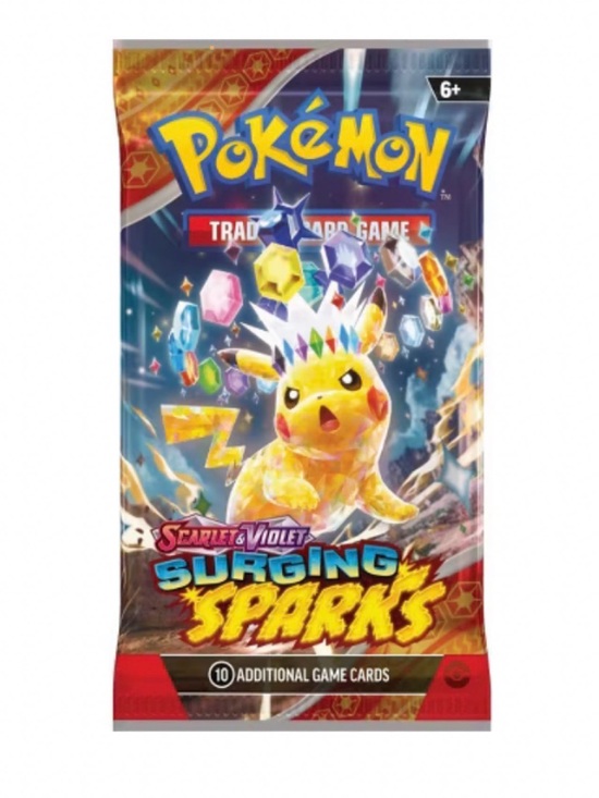 Pokemon Other - 25 Opened Bulk Pokemon Cards: Surging Sparks
